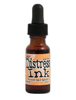 Ranger- Tim Holtz- Distress Ink Re-inker 0.5 fl oz- Dried Marigold
