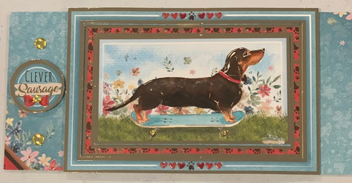 Live Stream Muddy Paws No Bones ABout It Card Kit -- Makes 5