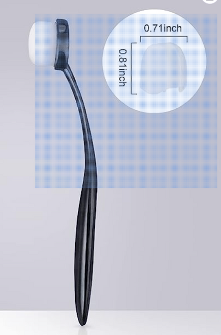 #5 Black Blending Brush w/ Cover