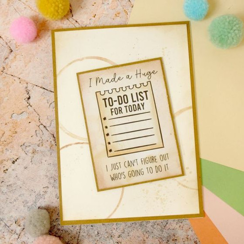 Hunkydory Crafts- Pocket Pad (EU A7) Mirri Matts 96 sheets- Gold