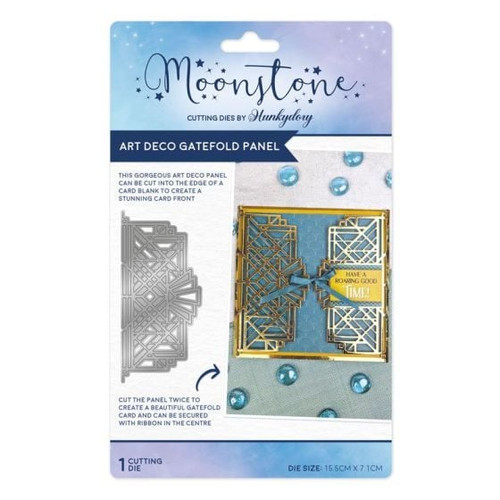 Hunkydory Crafts Moonstone Art Deco Gatefold Panel Dies MSTONE728