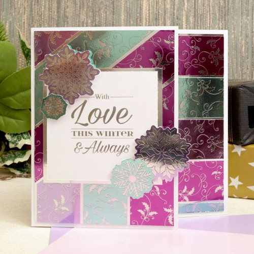 Hunkydory Crafts Foiled & Die-Cut - Mirri Snowflakes MCD818