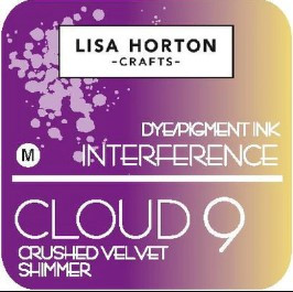 Lisa Horton Crafts- Cloud 9 Interference Dye/Pigment Ink- Crushed Velvet Shimmer
