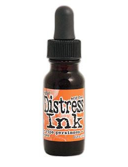 Ranger- Tim Holtz- Distress Ink Re-inker 0.5 fl oz- Ripe Persimmon