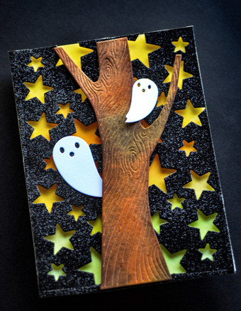 Memory Box 100% Steel Starry Collage Cutting Die- 94631