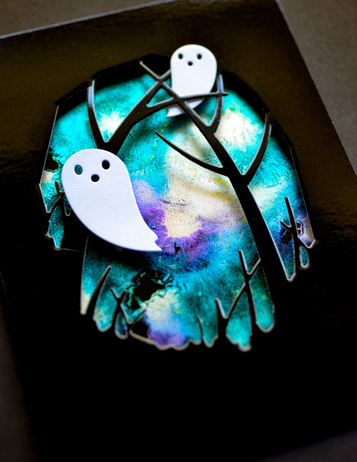 Memory Box 100% Steel Ghosts in the Forest Cutting Die- 94622