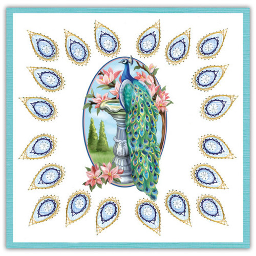 Find It Trading Stitch and Do 172 - Amy Design- Colourful Feathers- Embroidery on Paper kit