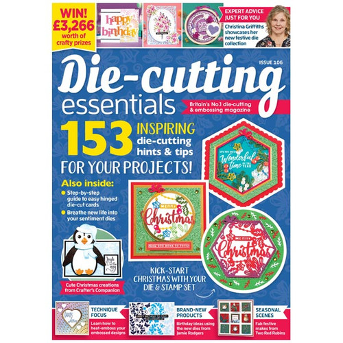 Die-Cutting Essentials Magazine Issue 106 - Christmas Cheer