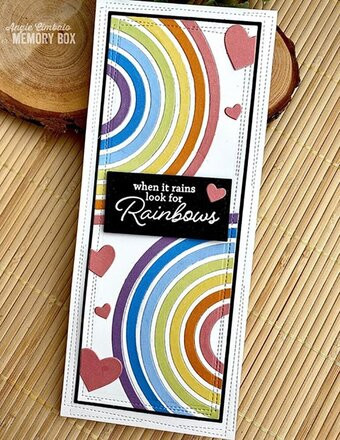 Memory Box 100% Steel Arched Collage Cutting Die- 94549