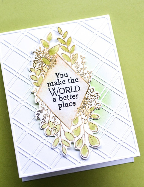 Poppystamps Clear Stamps Diamond Sentiments CL498