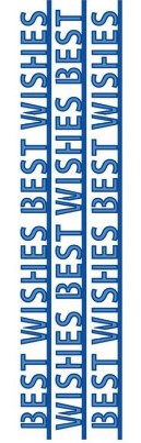 Sue Wilson Perspectives - Triple Best Wishes Craft Die CED8306