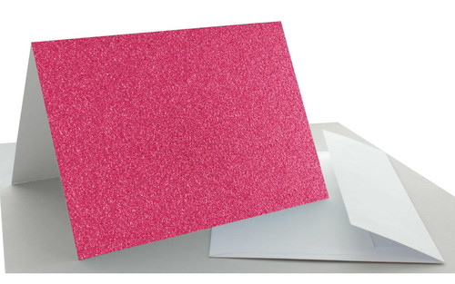 PA Paper Accents C&E 5x7 12pc Glitter Rose