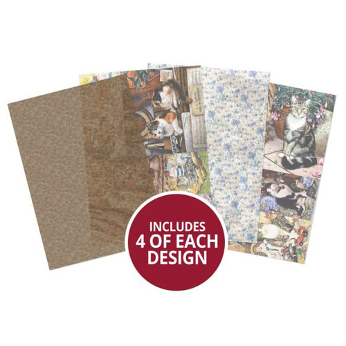 Hunkydory Crafts Purr-FECT Days Printed Parchment PURR108