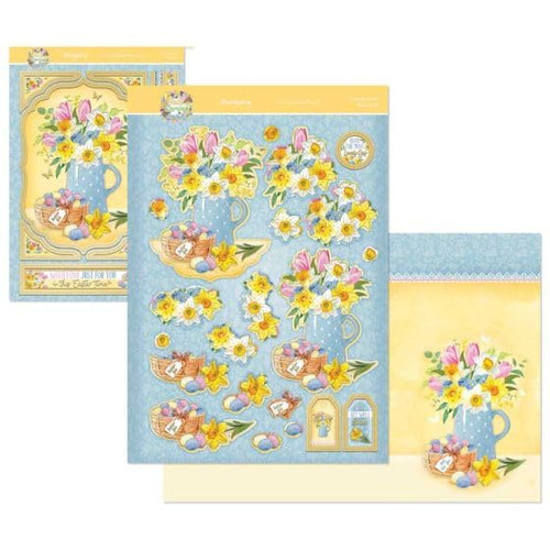 Hunkydory Crafts Hello Spring Deco-Large Set- A Lovely Bunch HELLODEC901