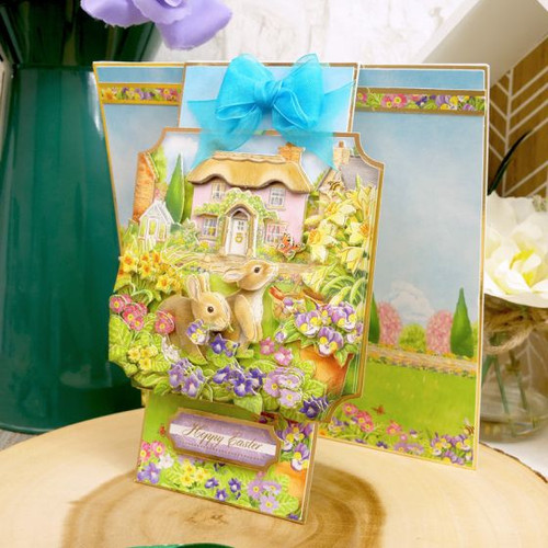 Hunkydory Crafts Hello Spring Deco-Large Set- Happy Birthday HELLODEC907