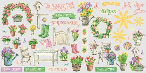 Graphic 45- Ephemera Assortment- Grow with Love