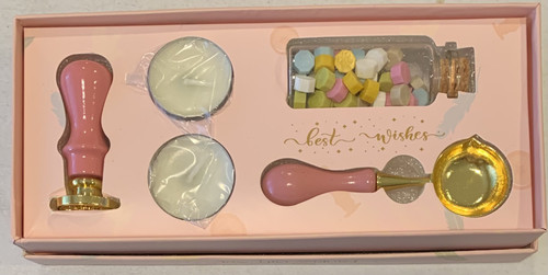 Sealing Wax Fantasy Gift Set Pink 5-Pc Set