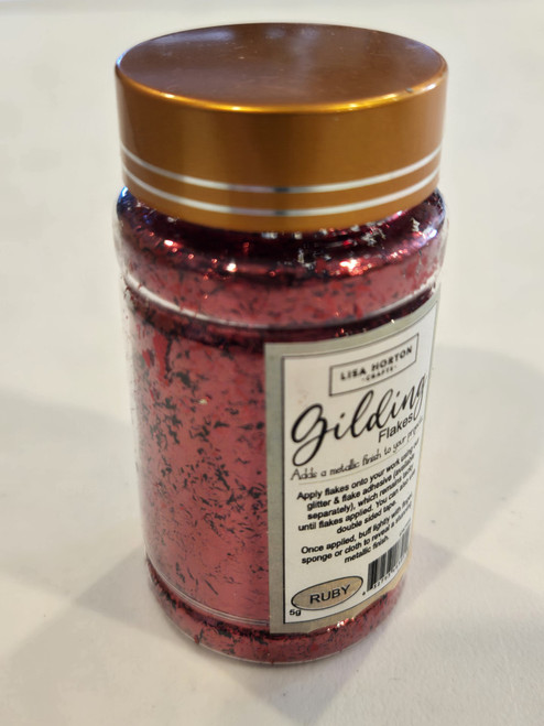 Lisa Horton Crafts- Gilding Flakes- Ruby