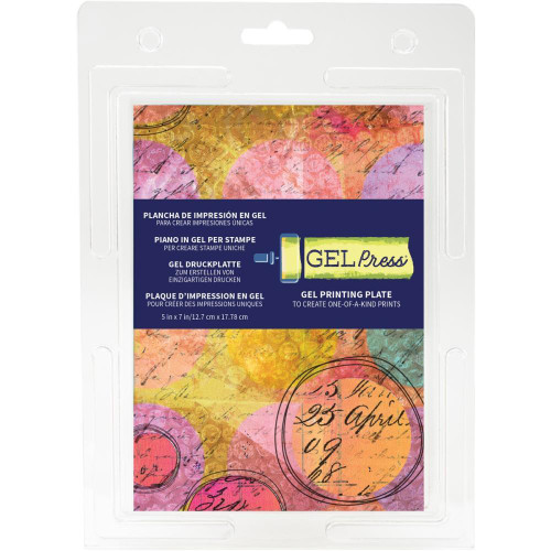 Gel Press Gel Printing Plate 5 x 7 Inches