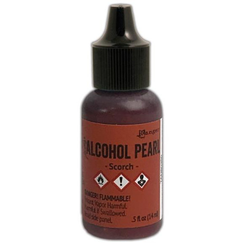 Ranger Tim Holtz Alcohol Pearl- Scorch (0.5 fl oz)