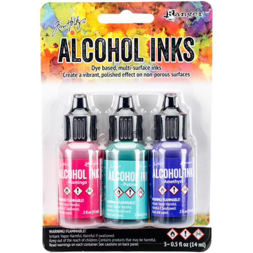 Ranger Tim Holtz Alcohol Inks- 3PKG- Beach Deco
