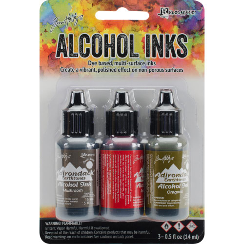 Ranger Tim Holtz Alcohol Inks- 3PKG- Tuscan Garden