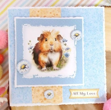 Hunkydory Crafts 300gsm Cards & Envelopes 6"x6" - Deckle-Edged