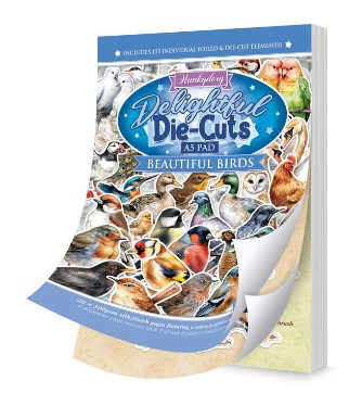 Hunkydory Crafts - Delightful Die-Cuts A5 Pad- Beautiful Birds