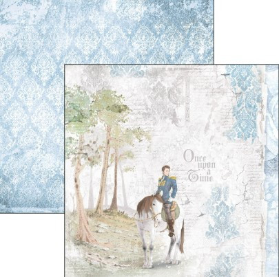 Ciao Bella 8"x 8" Paper Pad- 12 Double-sided papers- Midnight Spell