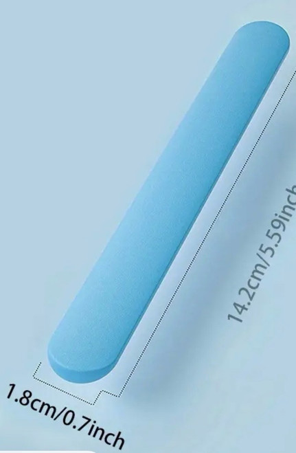 Sealing Wax SiliconeStir Stick Cleaning Tool - Long Blue