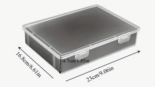 Wax Seal Collector's Box with Foam insert Approx 6.5 x 9 in