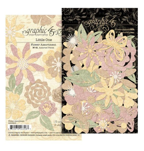 Graphic 45 Flower Assortment-Little One