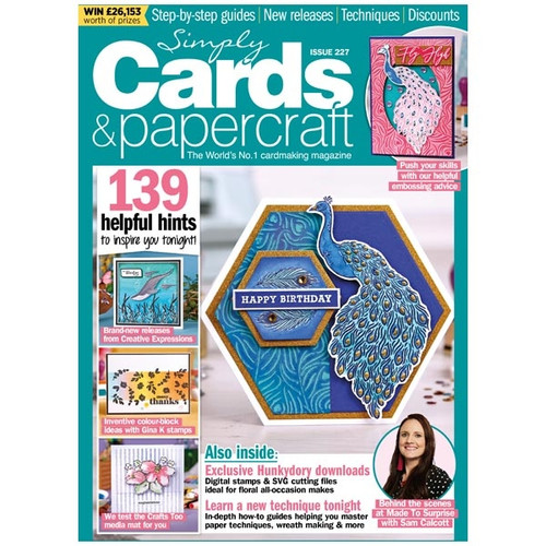Simply Cards & Papercraft Magazine Issue 227- Birds of a Feather
