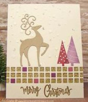 Frantic Stamper Cutting Dies- Lattice Card Band