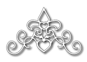 Frantic Stamper Cutting Dies- Filigree Corner #1