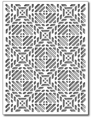 Frantic Stamper Cutting Dies- Tribal Card Panel