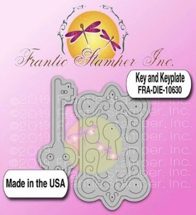 Frantic Stamper Cutting Die- Key and Keyplate