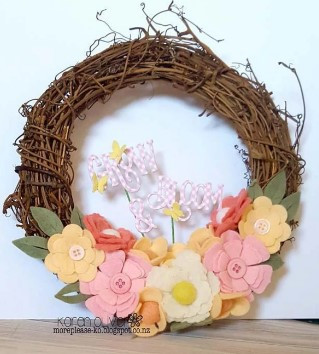 Frantic Stamper Cutting Die- Garden Blossoms #1