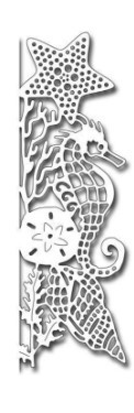 Frantic Stamper Cutting Die- Seahorse Edger Facing Right