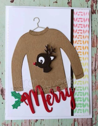 Frantic Stamper Cutting Die- Cozy Sweater