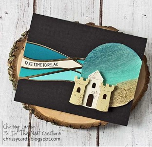 Frantic Stamper Cutting Die- Day at the Beach