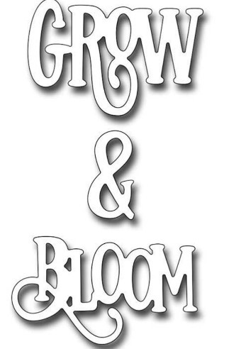 Frantic Stamper Cutting Die- Bloom & Grow