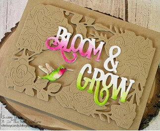 Frantic Stamper Cutting Die- Bloom & Grow