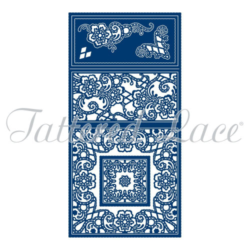 Tattered Lace Ornamental Easel Card Cutting Dies Set TLD0265 Includes 10-Dies