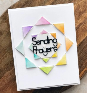 Frantic Stamper Cutting Die- Interlocking Squares Frames