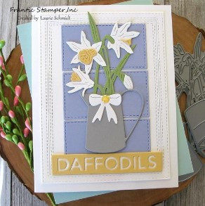 Frantic Stamper Cutting Die- Botanical Daffodils