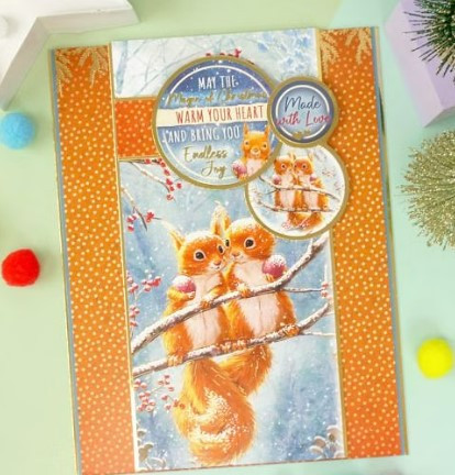 Hunkydory Crafts Cute Christmas Luxury Topper Set- Christmas Is Here! CUTE24-903