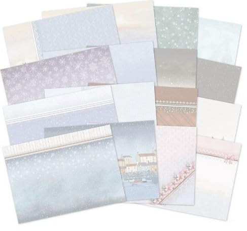 Hunkydory Crafts White Christmas Luxury Card Inserts SNOWY24-102