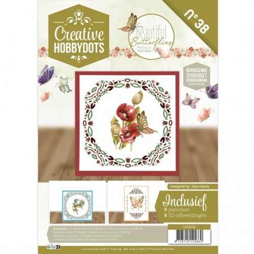 Find It Trading Creative Hobbydots 38 - Precious Marieke - Beautiful Butterflies (Hobbydot Sticker Pack Included)