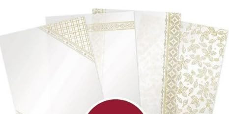 Hunkydory Crafts Winter Robins Luxury Foiled Acetate LFA243